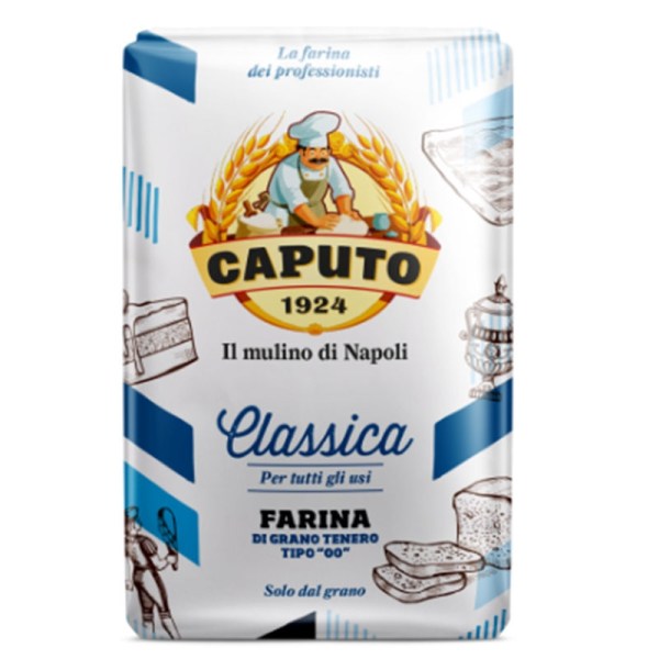 Farine de blé Classica Tipo 00 2,2 lbs (1 kg) – Caputo