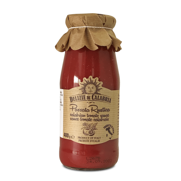 Sauce tomate «Passata Rustica» 400 g – Delizie di Calabria