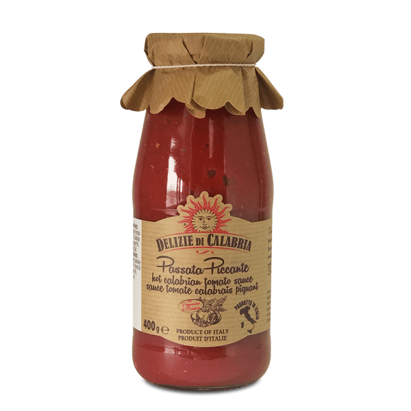 Sauce tomate «Passata Piccante» 400 g – Delizie di Calabria